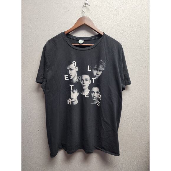 Why Don’t We Shirt 8 Letters Band Tour Graphic Tee Black XL - Picture 1 of 6